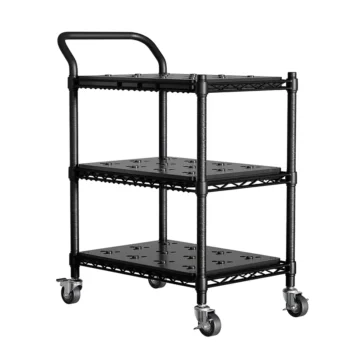 portable table lamp inductive charging cart for restaurant fleet