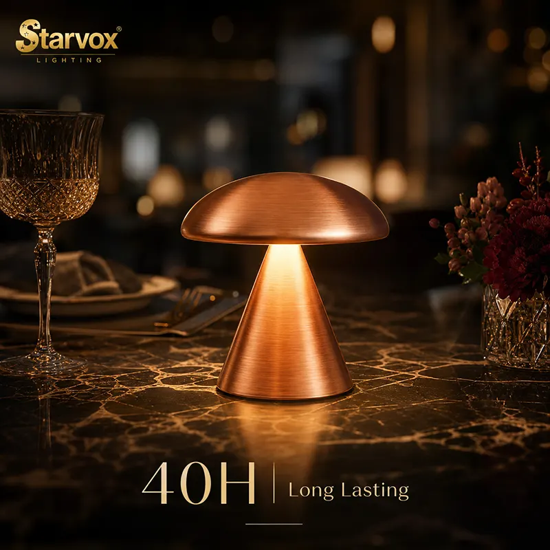 Starvox Cordless Table Lamp Dome 1318 - Image 7