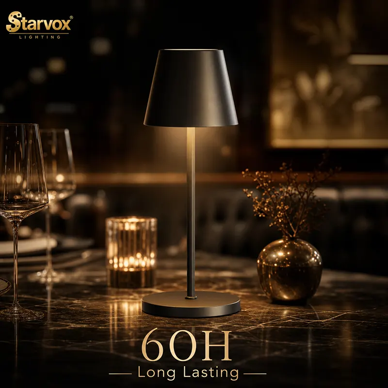 cordless restaurant table lamps
