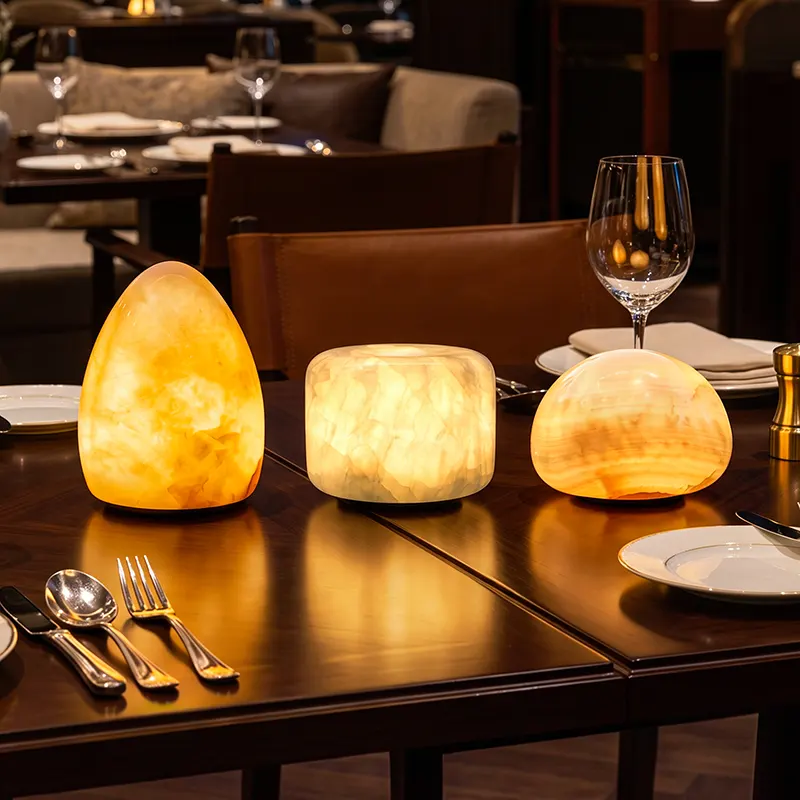 hospitality lighting solutions with stone collection design